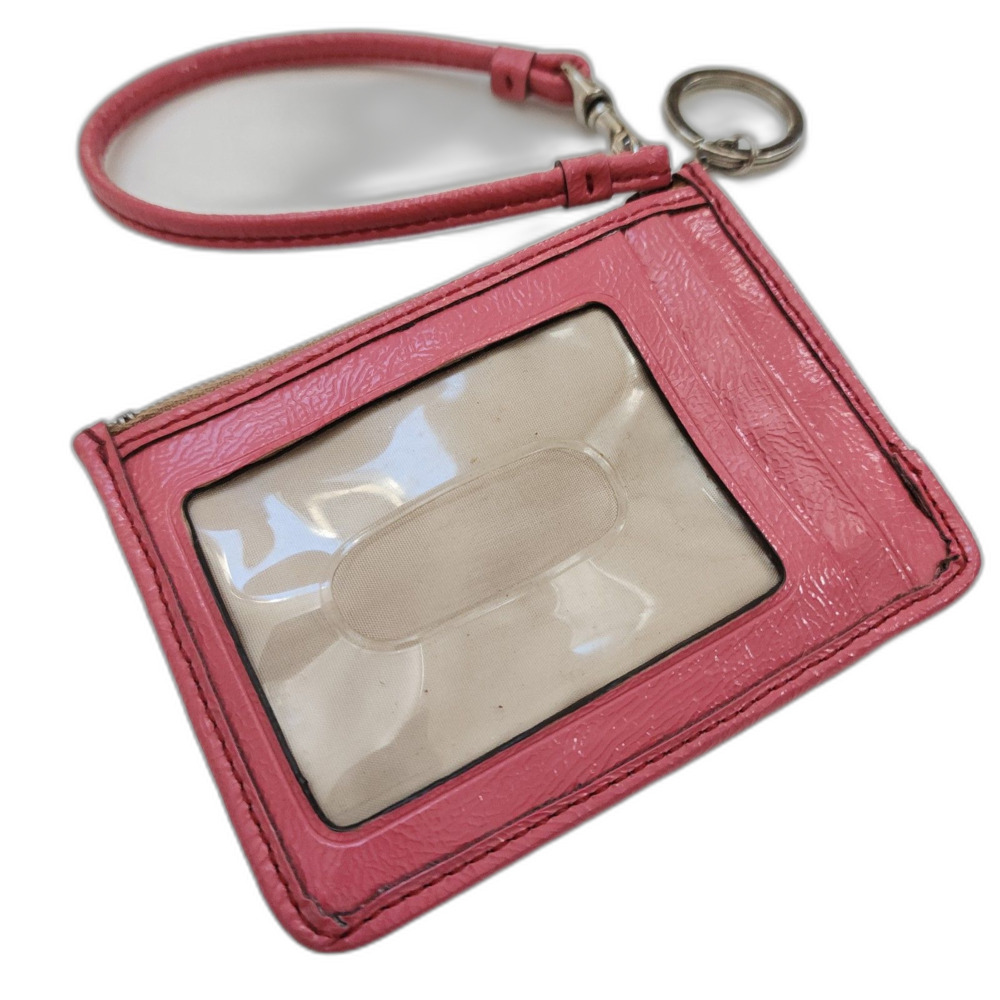 Coach Key Card Coin Case Purse Wristlet - Picture 2 of 3